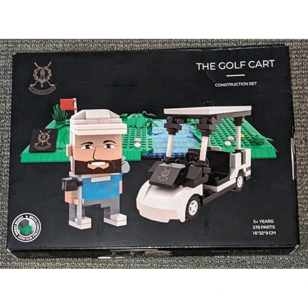 The Golf Cart St Saint Andrews Links Bricks Construction Set In Box Neko